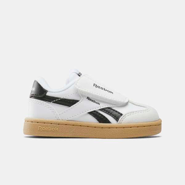 Reebok 100221590 Smash Edge Hook & Loop Infant white-black