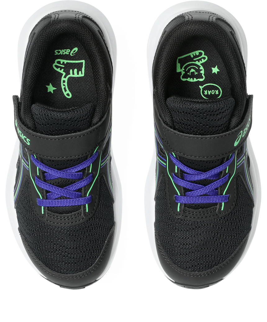 Asics παιδικο αθλητικο contend 9 ps 1014a338-009 black vital green