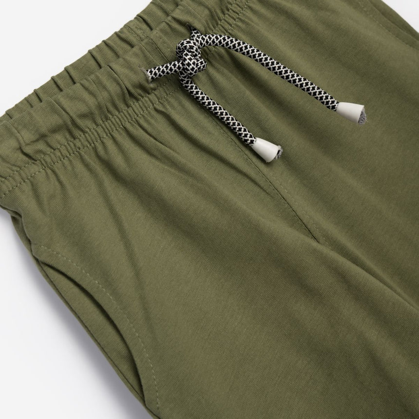 Funky for kids 125-301128-1 boy's set ecru allover-khaki