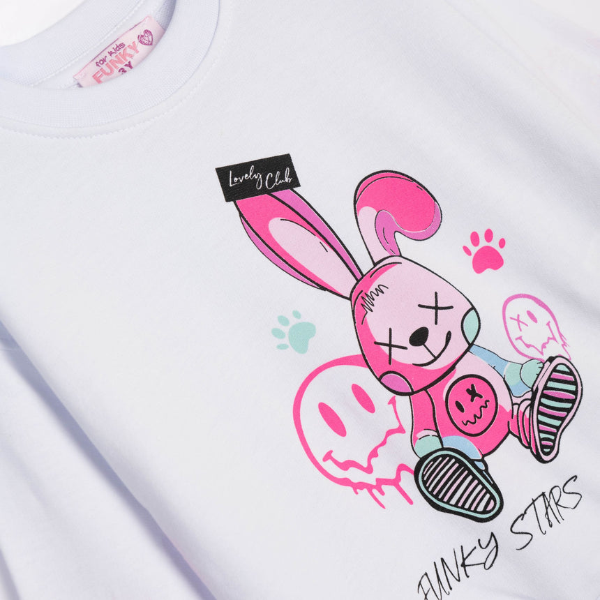 Funky for kids 125-717104-1 σετ κοριτσι white-black