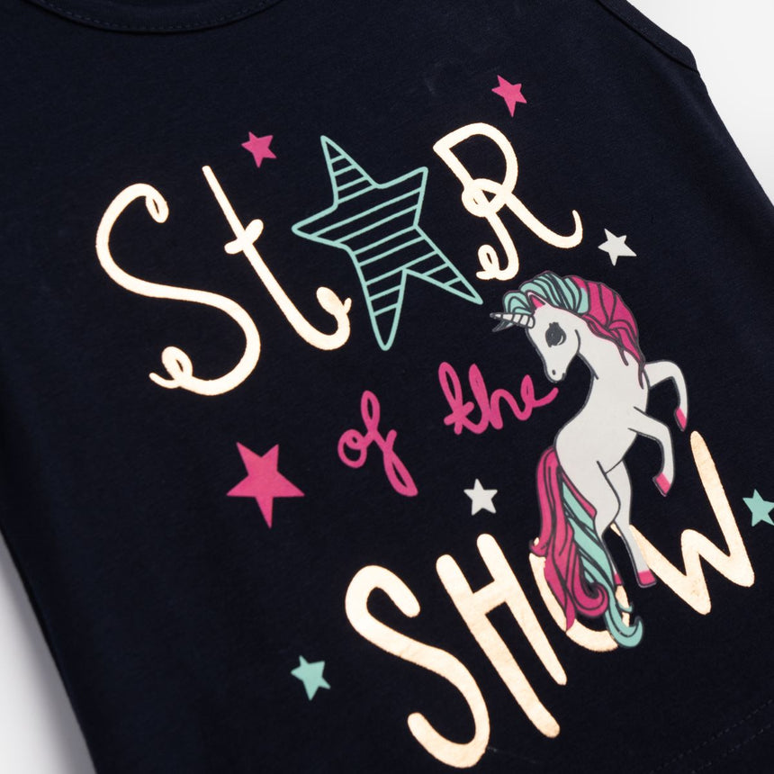 Funky for kids 125-724108-1 σετ κοριτσι blue-barbie pink