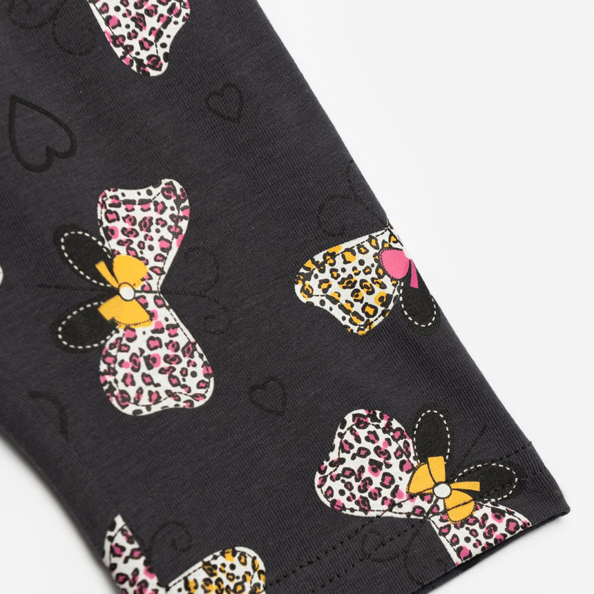 Funky for kids 125-734104-1 girl anthracite allover