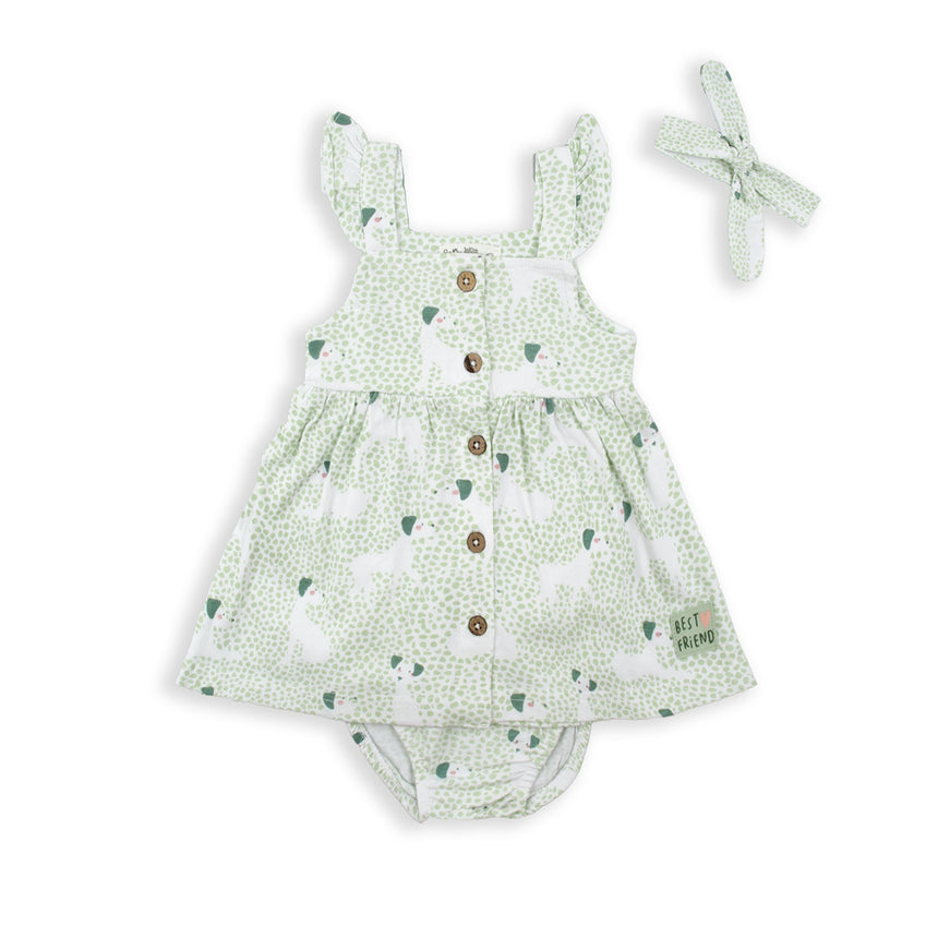 Babybol 151009 φόρεμα κορίτσι verde agua