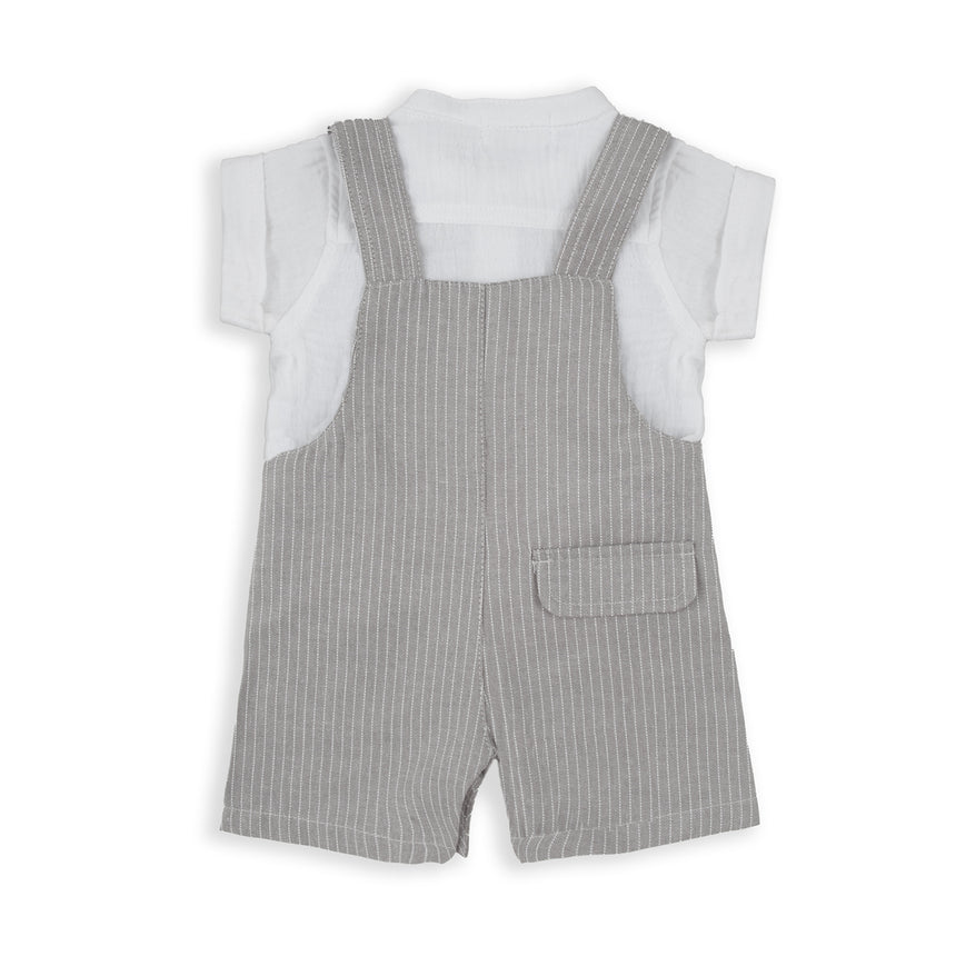Babybol 152703σαλοπέτα με πουκάμισο αγόρι gris