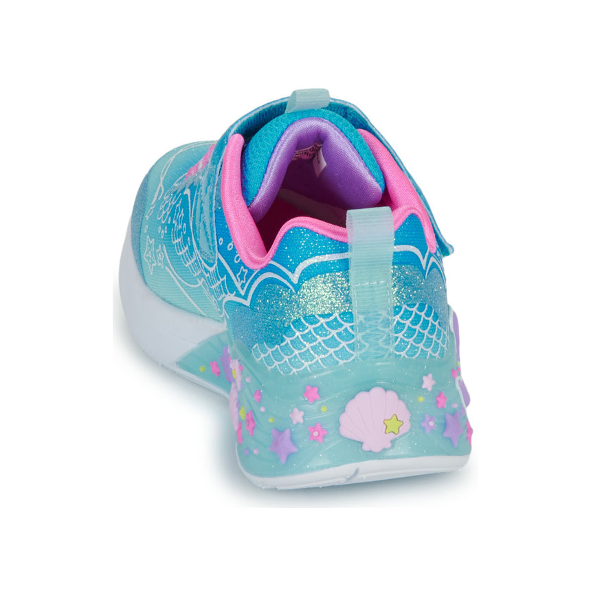SKECHERS 303060L/BLMT sneakers with lights blue/multi