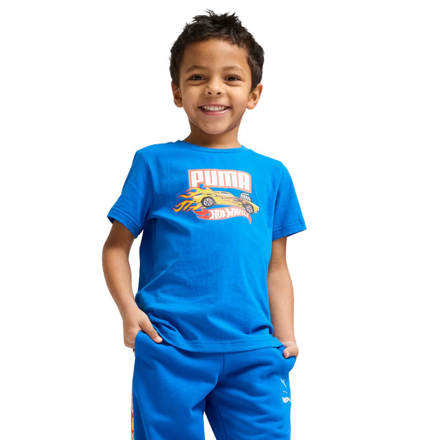 Puma Παιδική Μπλούζα Κοντομάνικη Blue 630069-58