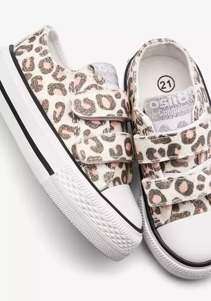 Conguitos OSSH141099 SNEAKERS LEOPARD glitter-leopard