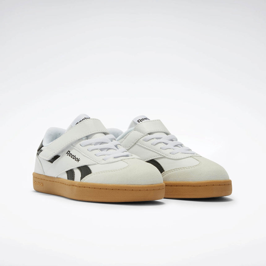 Reebok 100221596 Smash Edge Elastic & Top Strap fwht/black/rgum1