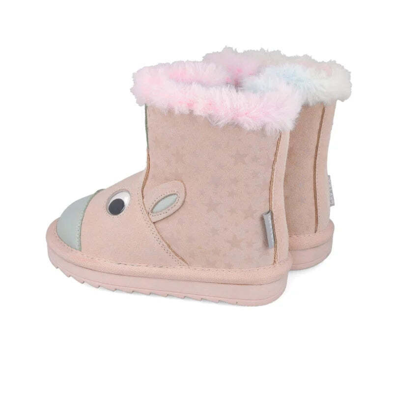 GARVALIN 251556-A032 Anatomical Leather Children's Boots Pink
