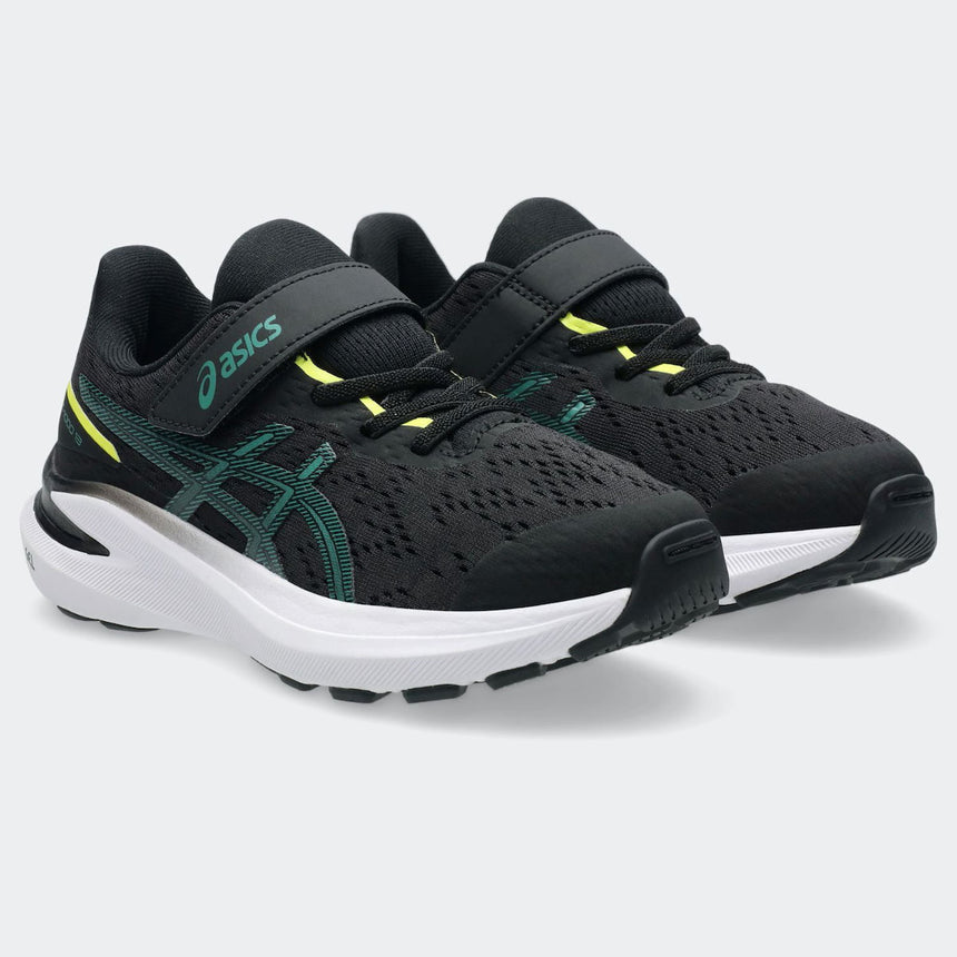 ASICS 1014A344-008 Gt-1000 13 Αθλητικά Παιδικά Παπούτσια Running με Σκρατς Μαύρα