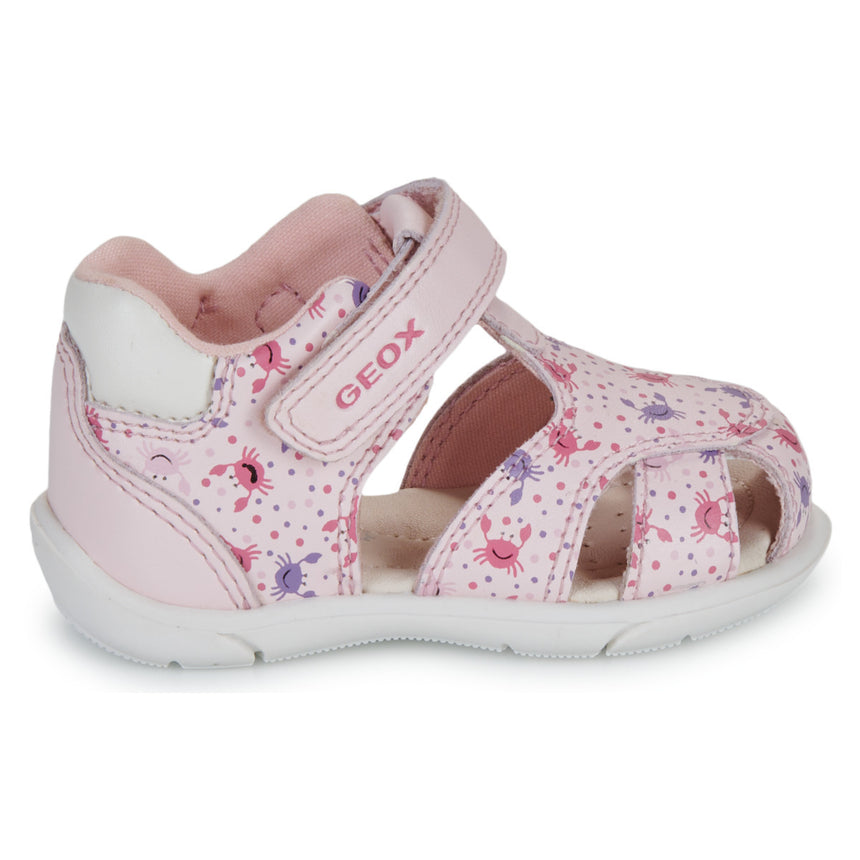 Geox B Sandal Zapito Παιδικά Πέδιλα για Κορίτσι Ροζ B556FB 05404 C0811