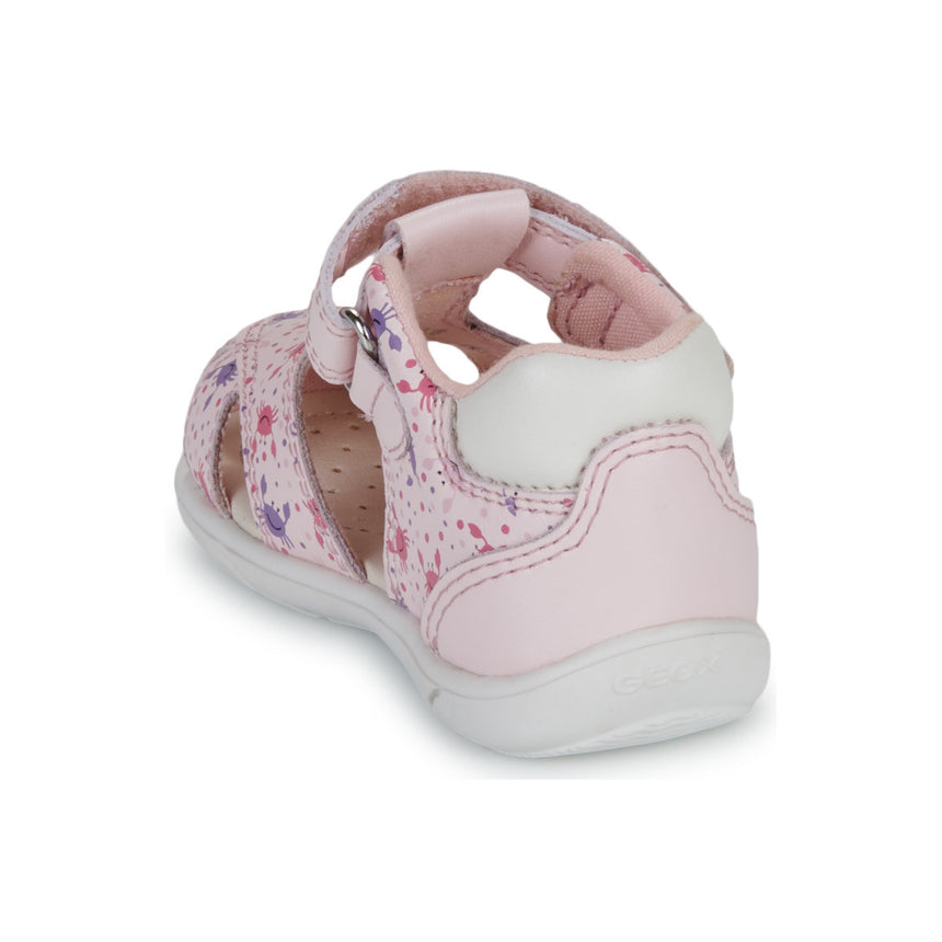 Geox B Sandal Zapito Παιδικά Πέδιλα για Κορίτσι Ροζ B556FB 05404 C0811