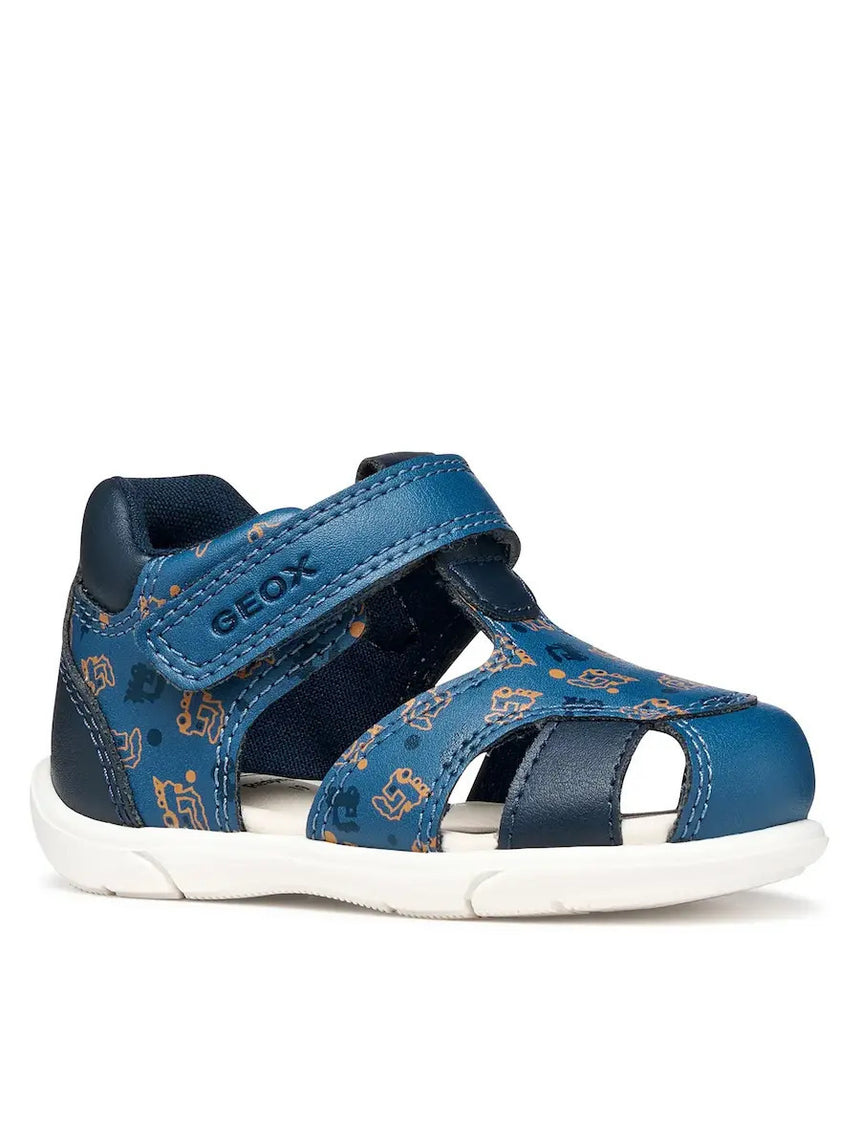Geox B Sandal Zapito Παιδικό Παπουτσοπέδιλο για Αγόρι Μπλε B556EC 05404 C4277