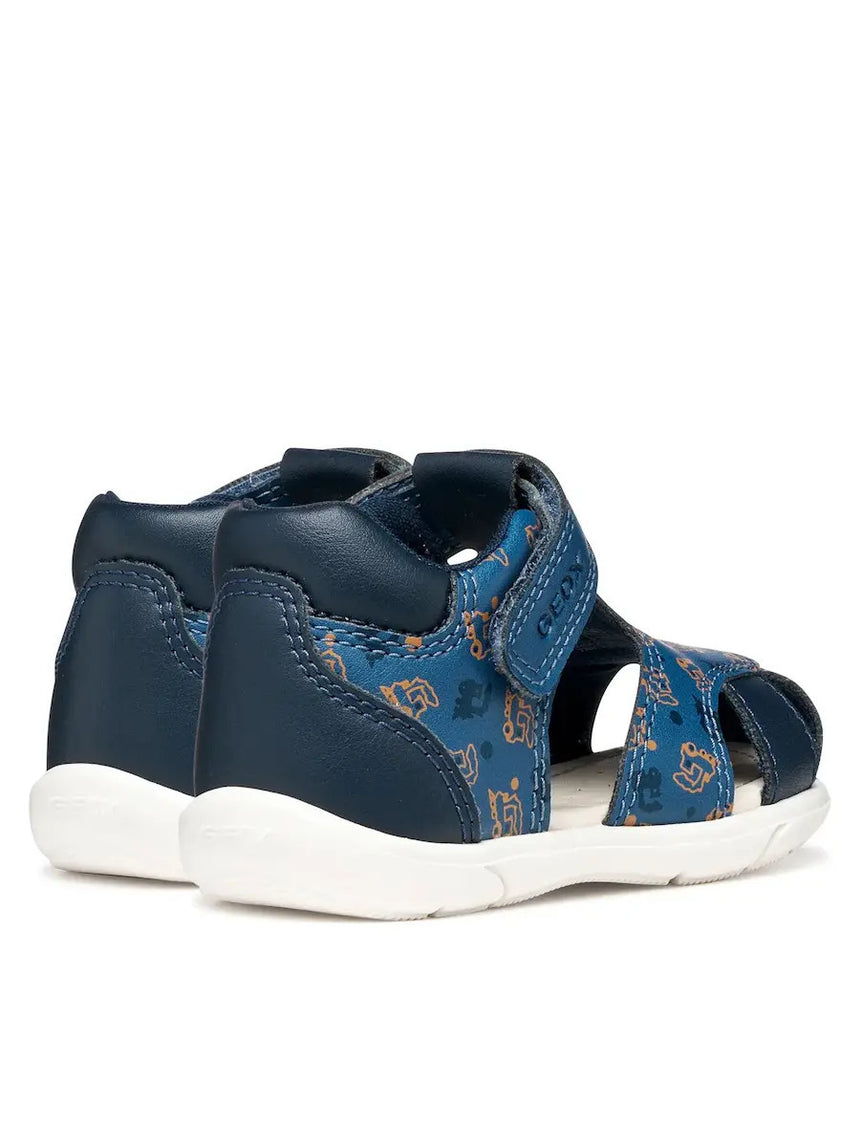 Geox B Sandal Zapito Παιδικό Παπουτσοπέδιλο για Αγόρι Μπλε B556EC 05404 C4277