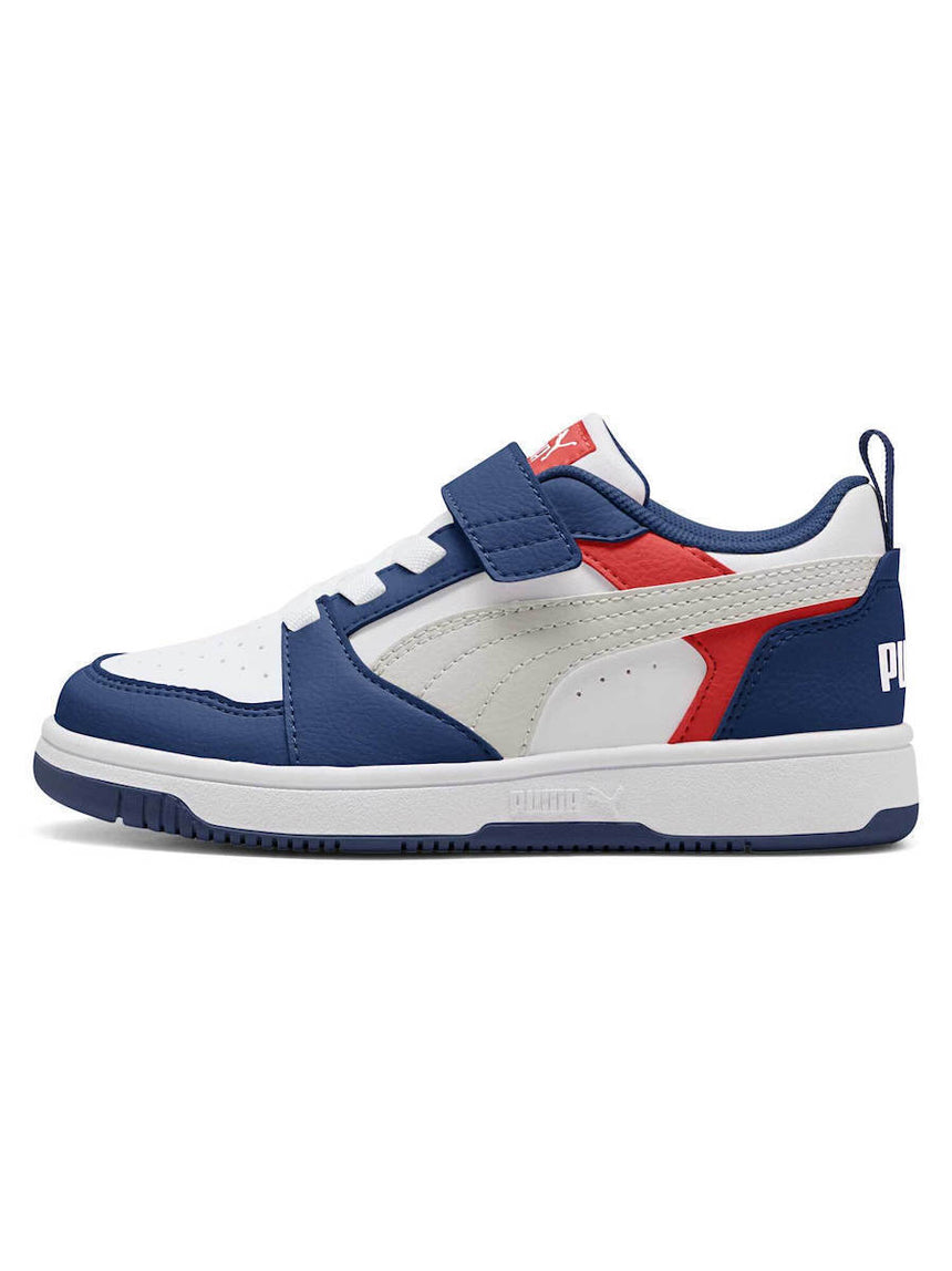 Puma snekers αγορι Rebound V6 Lo AC+ PS - Blue Jewel-Feather Gray-PUMA White 397419-33