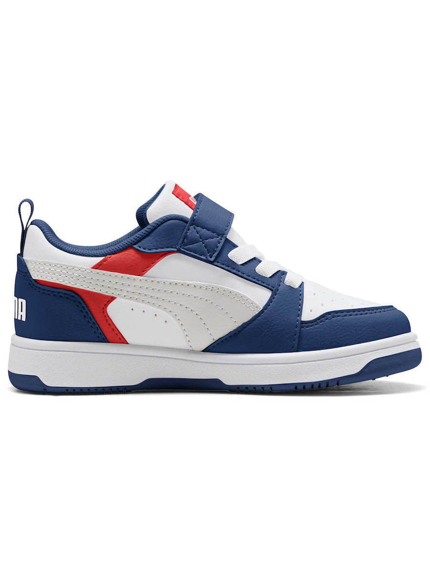 Puma snekers αγορι Rebound V6 Lo AC+ PS - Blue Jewel-Feather Gray-PUMA White 397419-33