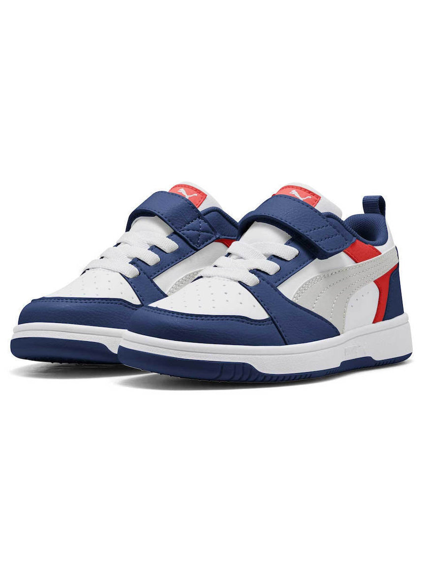 Puma snekers αγορι Rebound V6 Lo AC+ PS - Blue Jewel-Feather Gray-PUMA White 397419-33