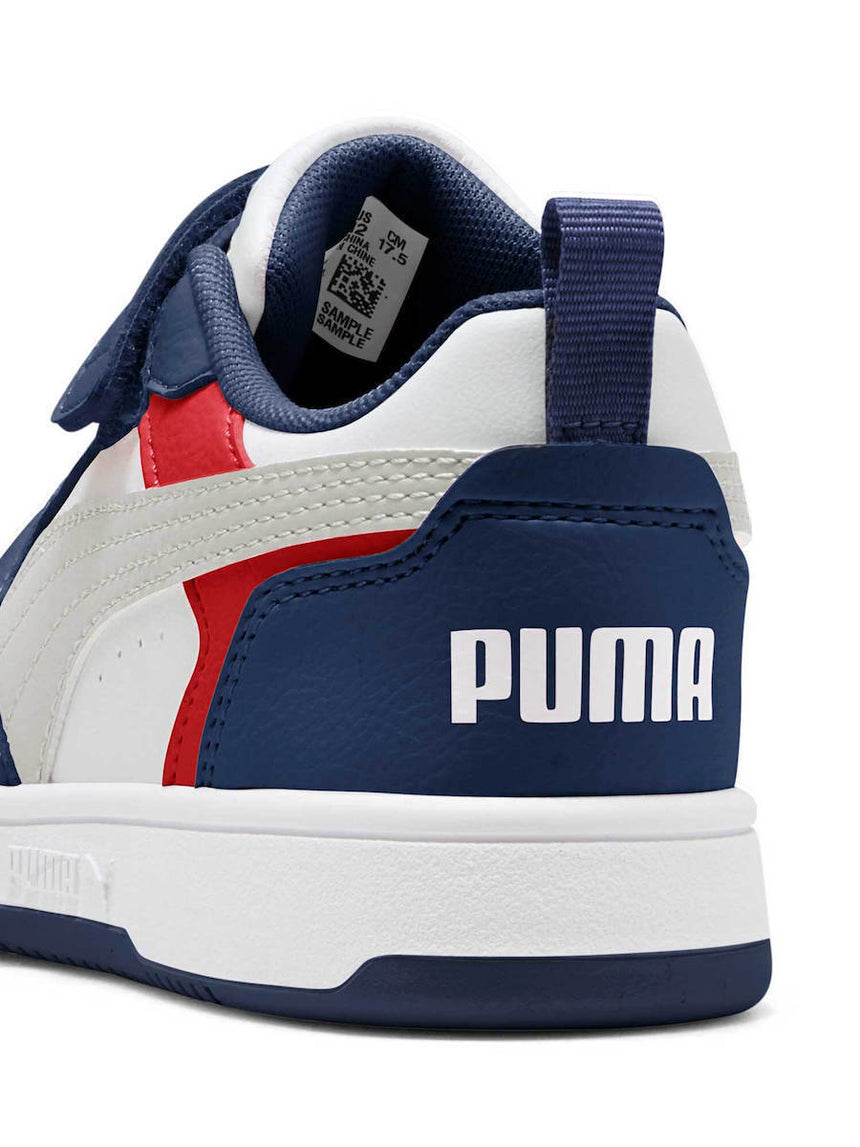 Puma snekers αγορι Rebound V6 Lo AC+ PS - Blue Jewel-Feather Gray-PUMA White 397419-33