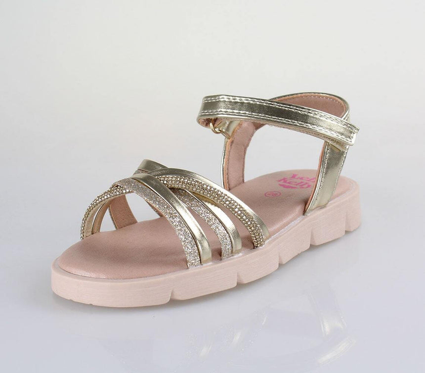 Lelli Kelly Παιδικά Πέδιλα Nancy oro LKCA5574-OR01
