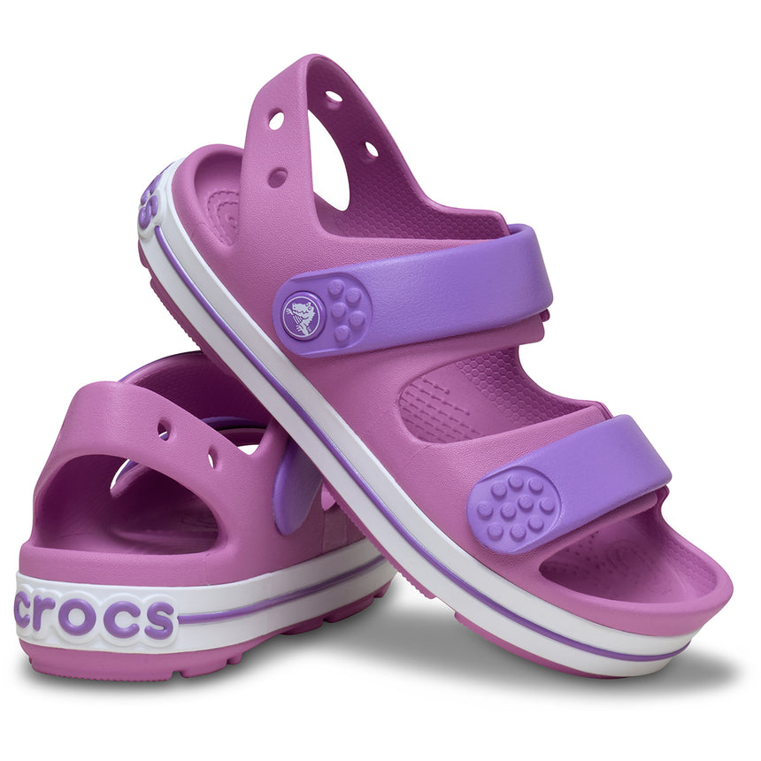 Crocs Crocband Παιδικά Ανατομικά Παπουτσάκια Θαλάσσης Ροζ 209423-6WQ