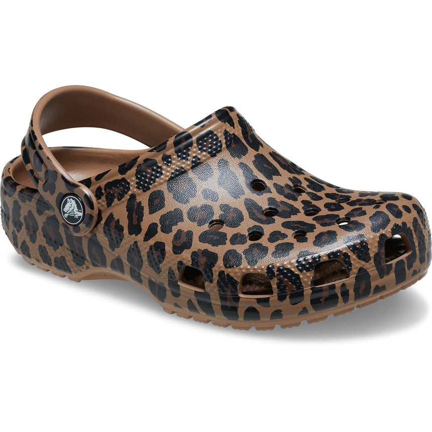 Crocs σαμπο λεοπαλ classic animal clog 211882-2ld