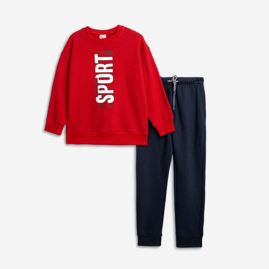 FUNKY FOR KIDS 226-117128-2 Φόρμα φούτερ αγόρι