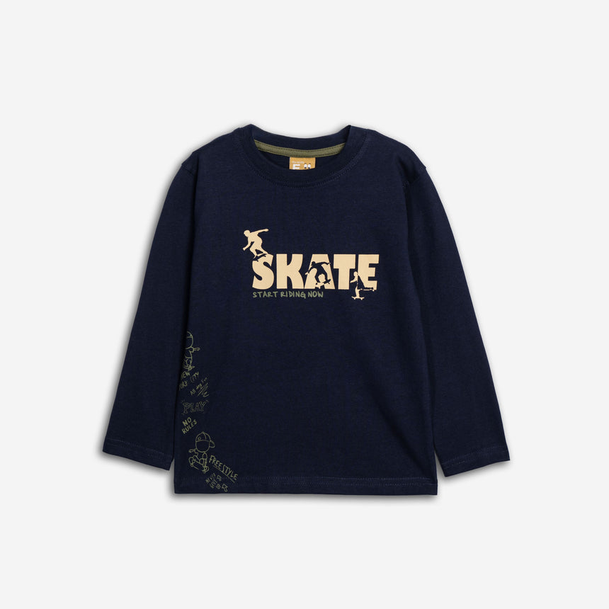 FUNKY FOR KIDS 226-306109-1 Boy's blue shirt