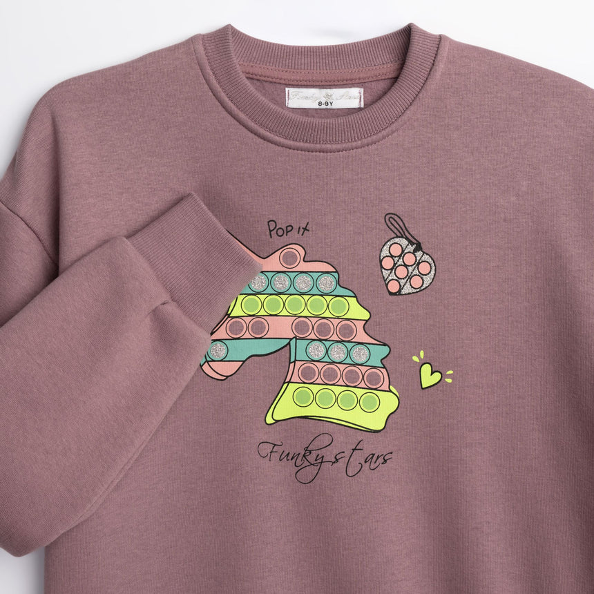 FUNKY FOR KIDS 226-517139-1 Φόρμα φούτερ κορίτσι