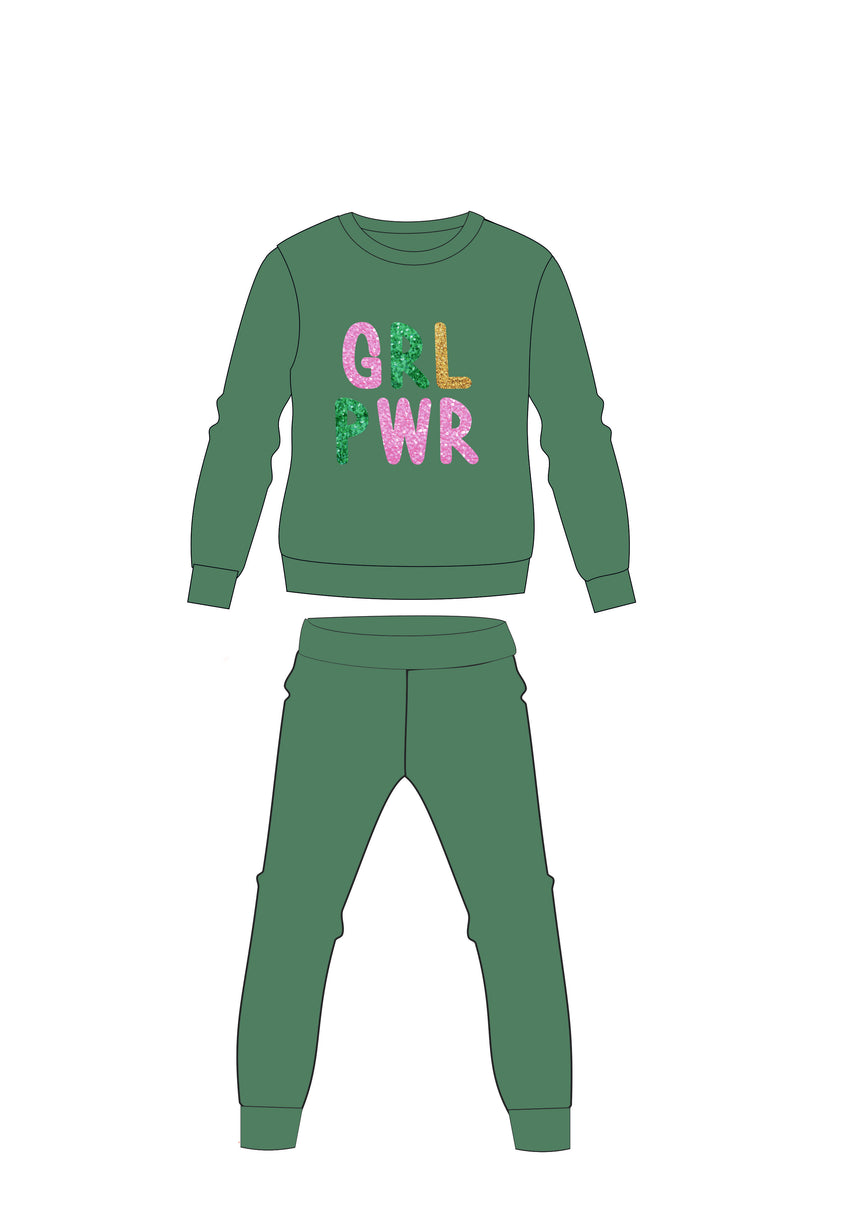 FUNKY FOR KIDS 226-717135-1 Φόρμα βελουτέ κορίτσι