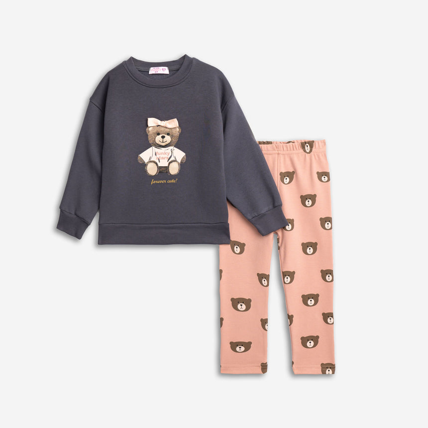 FUNKY FOR KIDS 226-721107-1 Μπλουζ/μα κολάν κορίτσι