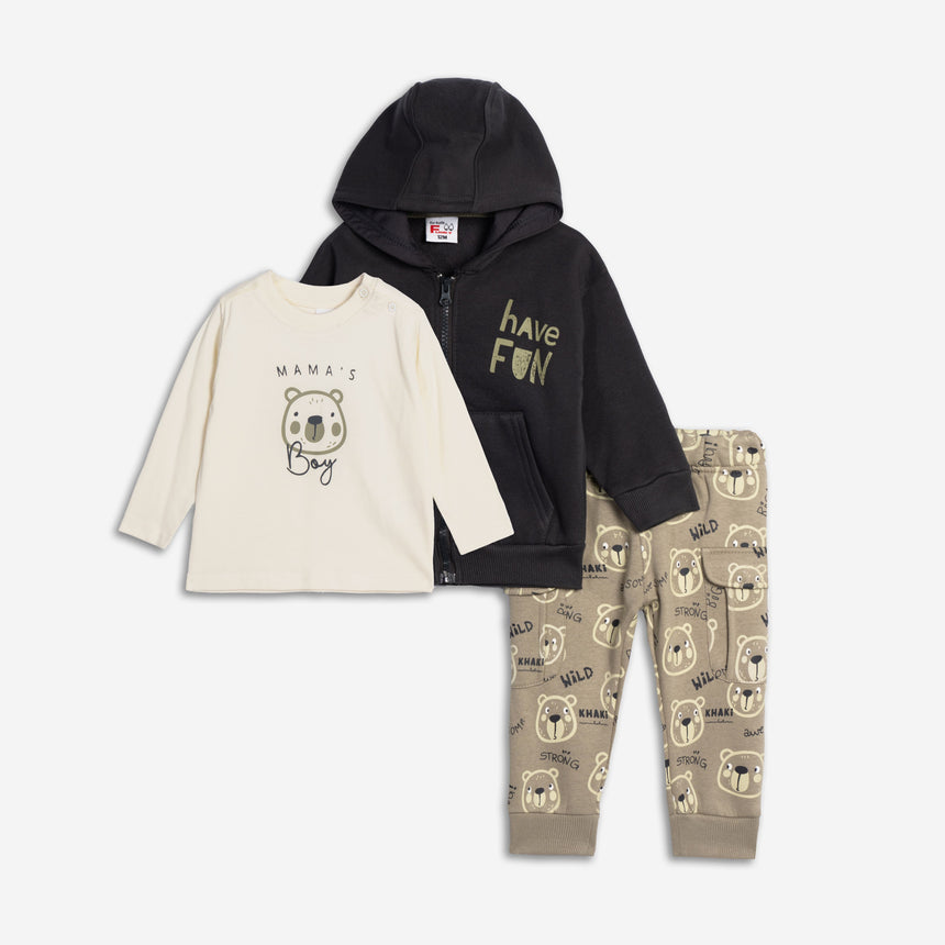 FUNKY FOR KIDS 226-895103-1 Σετ 3τμχ μηνών αγόρι