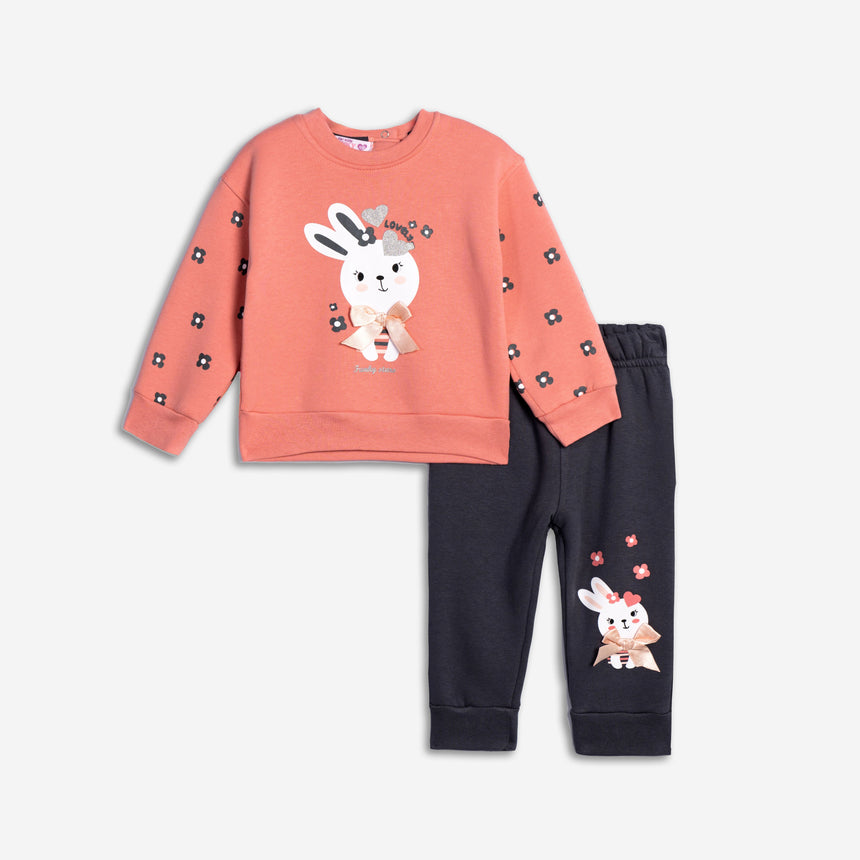 FUNKY FOR KIDS 226-917112-2 Σετ φόρμα φούτερ μηνών κορίτσι