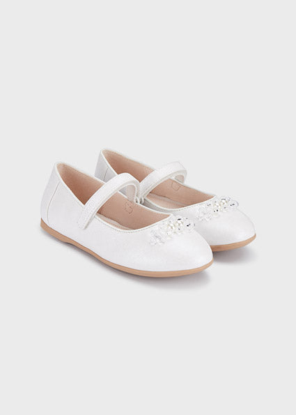 Mayoral 45437-Bailarina Abalorios Colour87-Bco Metal