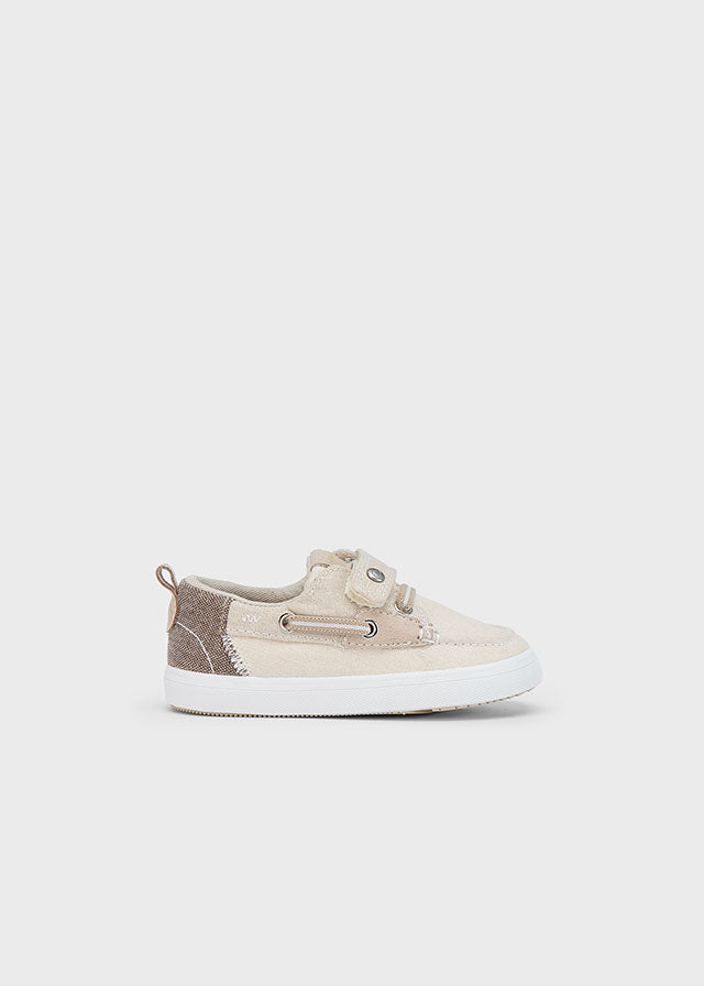 MAYORAL 25 41676-086 Nautico textil velcro μοκασίνι sand