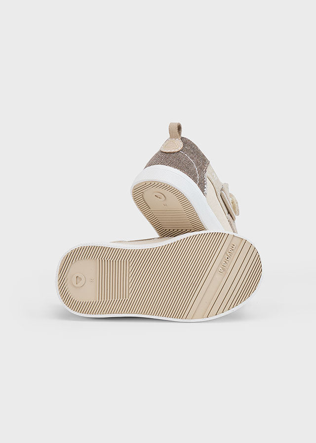 MAYORAL 25 41676-086 Nautico textil velcro μοκασίνι sand