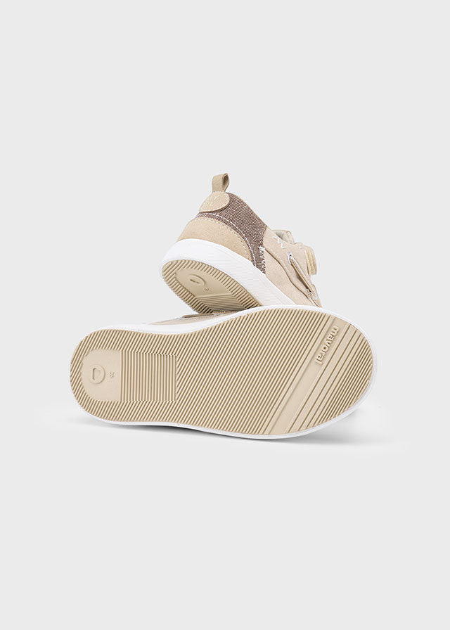 MAYORAL 25 43676-086 Nautico textil velcro μοκασίνι sand