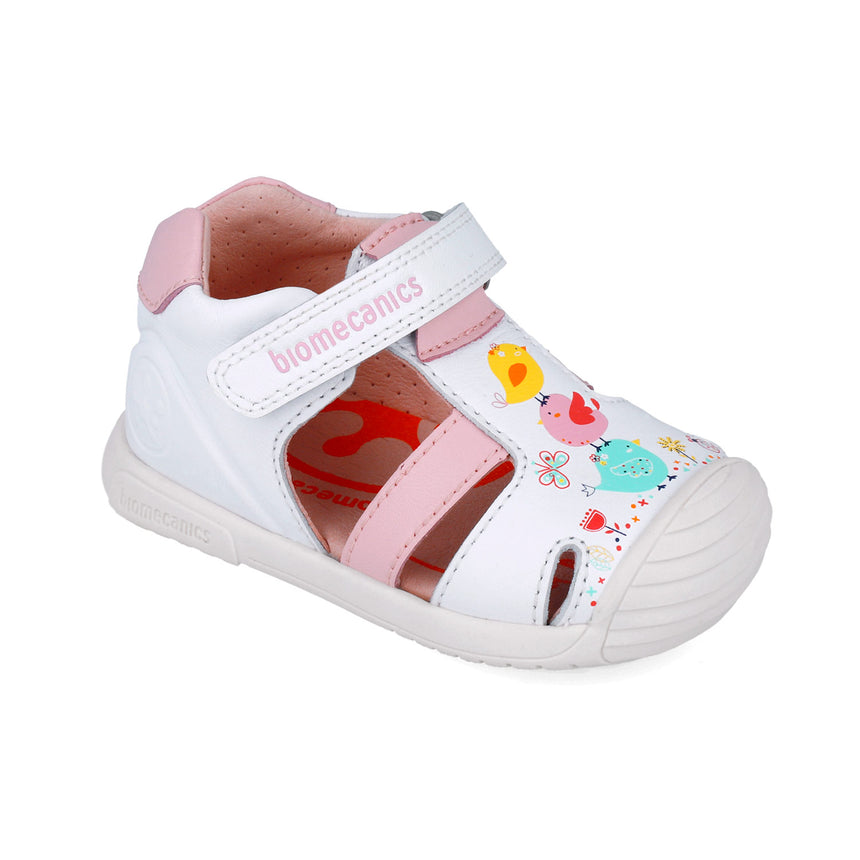 Biomecanics 252106-B050 SANDALIA JARDIN BLANCO