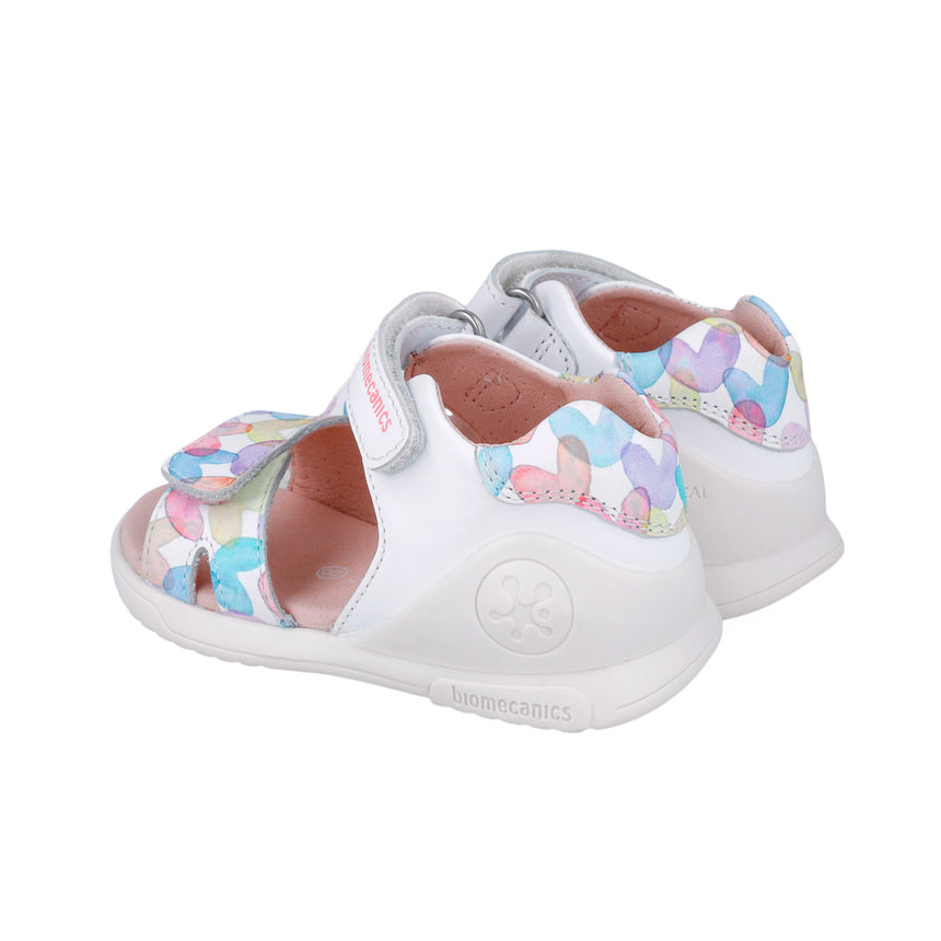 Biomecanics SANDALIA ESTAMPADA 252141-B050 BLANCO