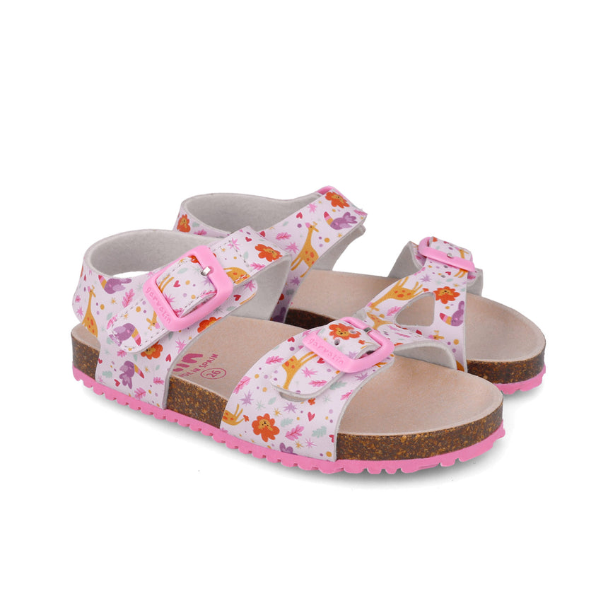 Garvalin 252465-A164 SANDALIA ESTAMPADA LILA