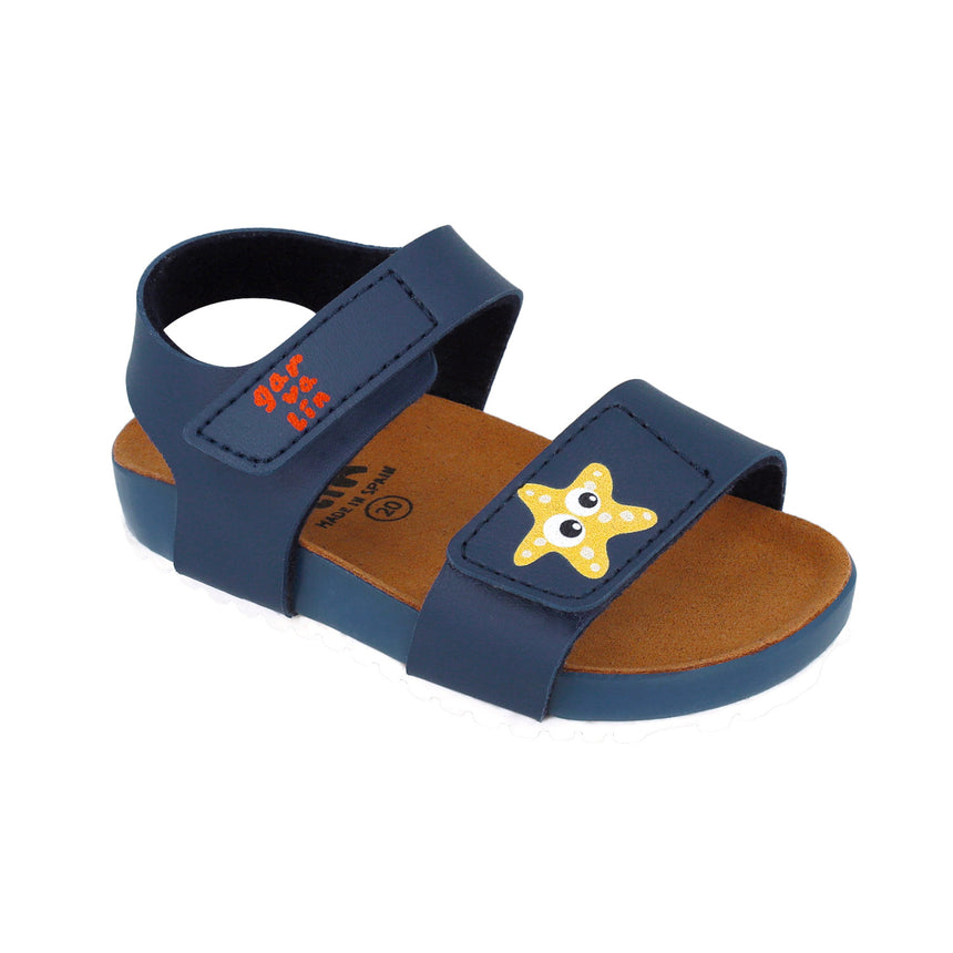Garvalin SANDALIA BIO TWIN 252471-A089 AZUL MARINO