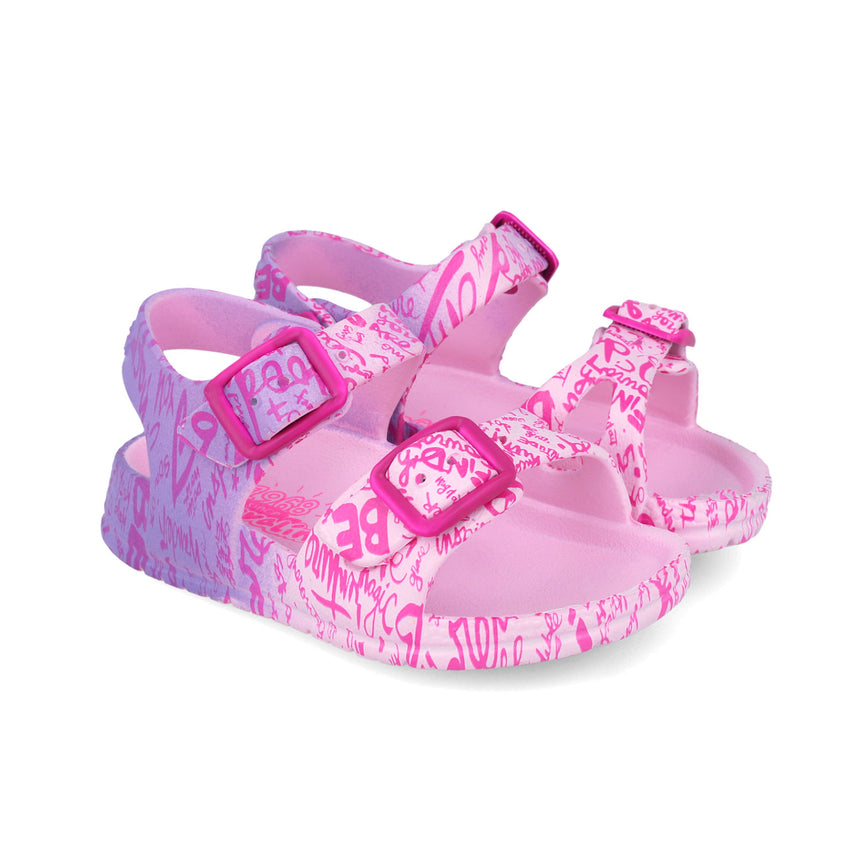 Garvalin SANDALIA AGUA ESTAMPADA 252852-A146 FUCSIA