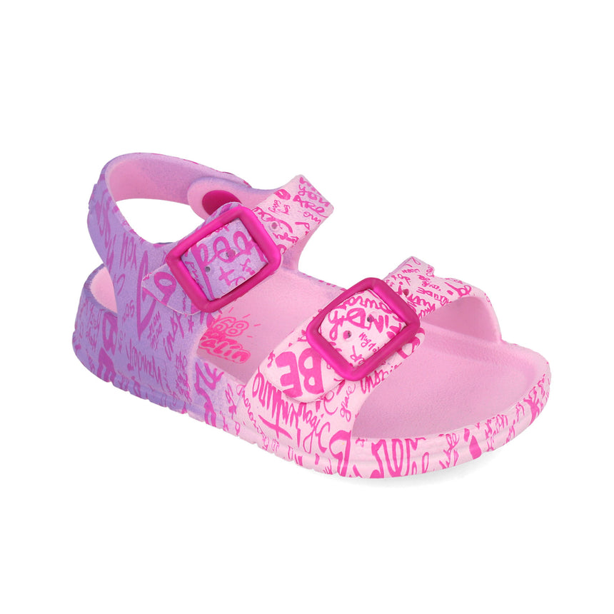 Garvalin SANDALIA AGUA ESTAMPADA 252852-A146 FUCSIA
