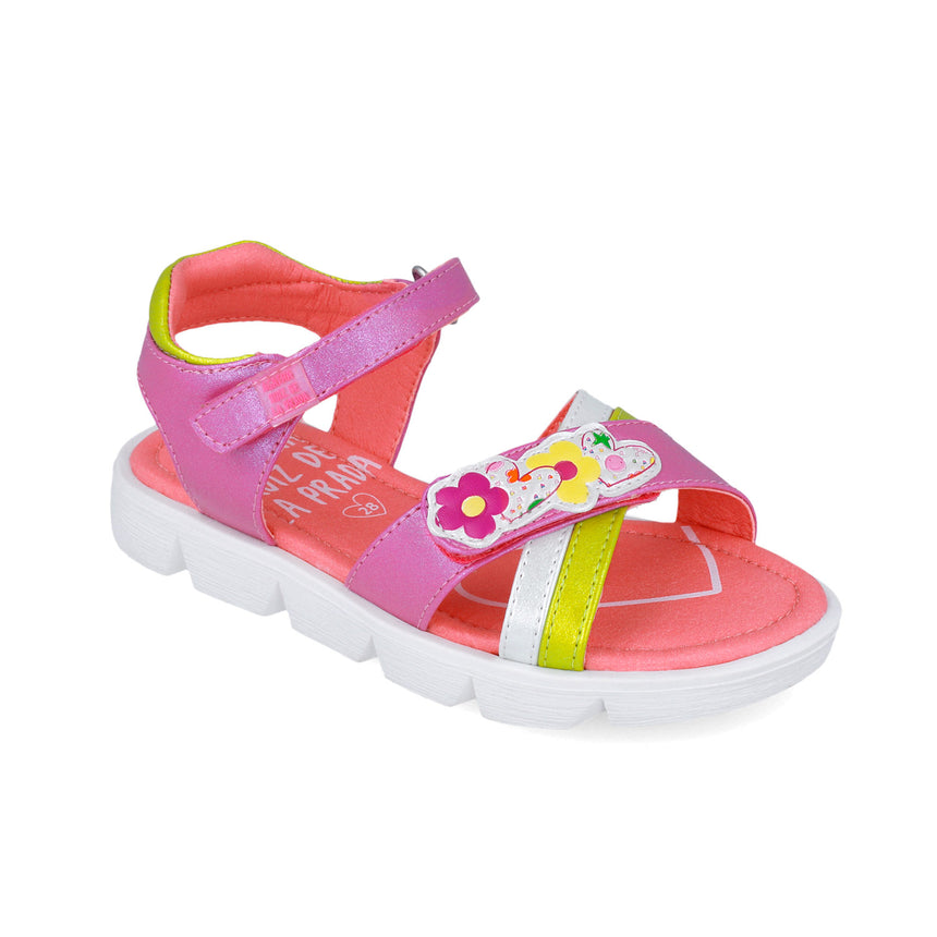 Agatha ruiz de la prada 252970-A146 SANDALIA CRUZADO ICONOS FUCSIA