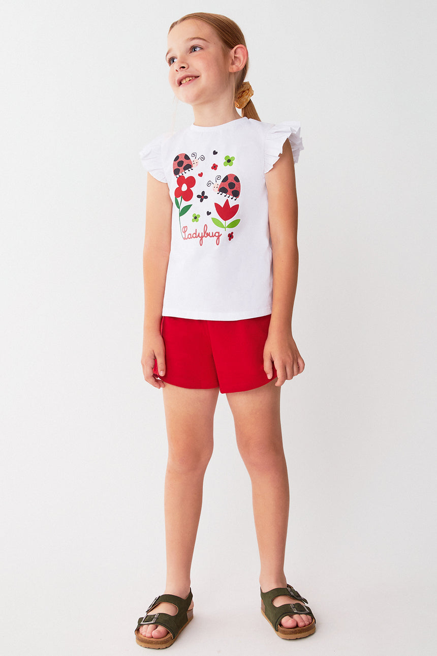 Street Monkey 253020 σετ κοριτσι rojo