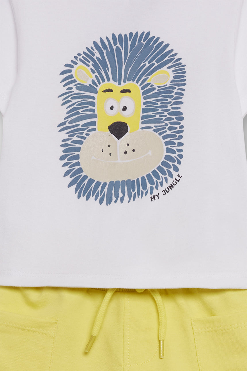 Street Monkey 254021 boy's set blanco
