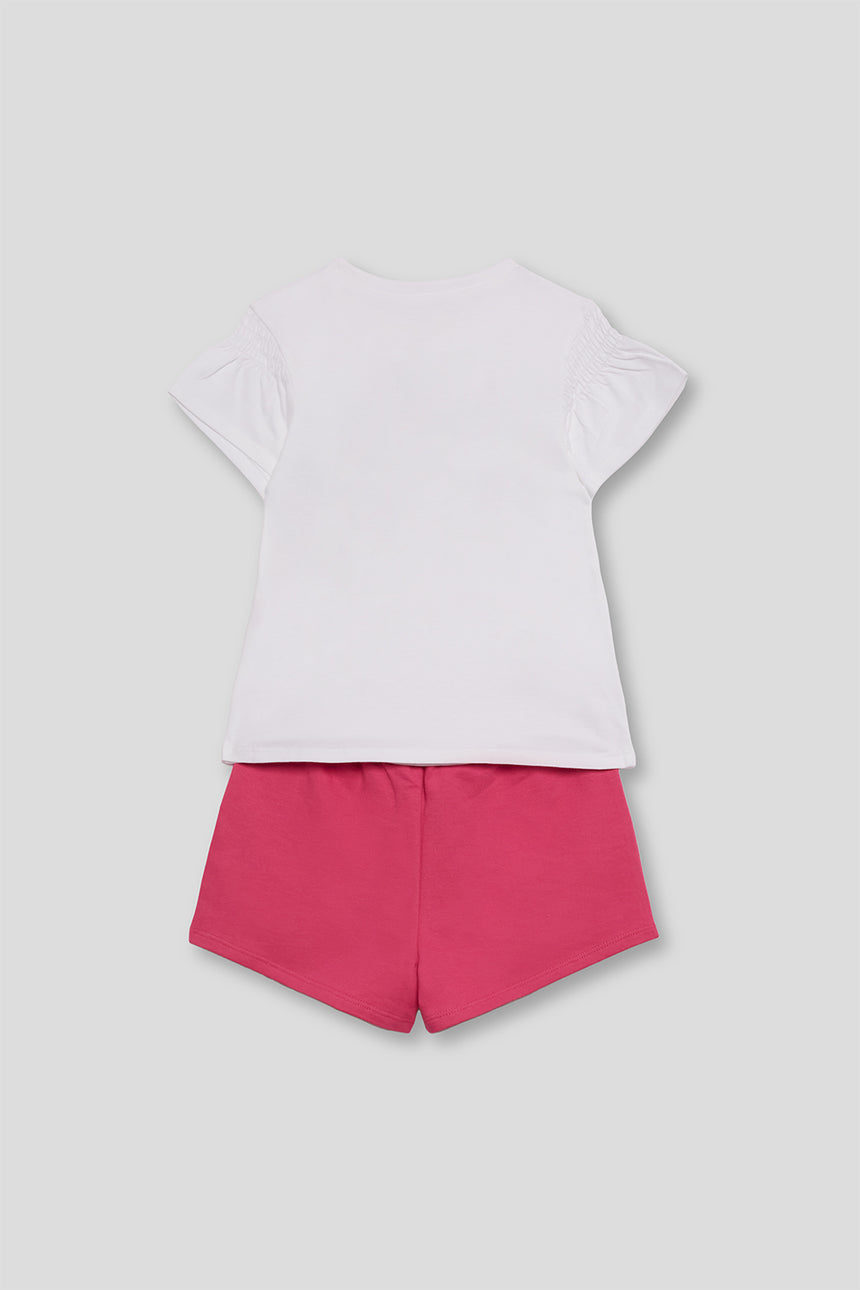 Street Monkey 256001 girl's set blanco