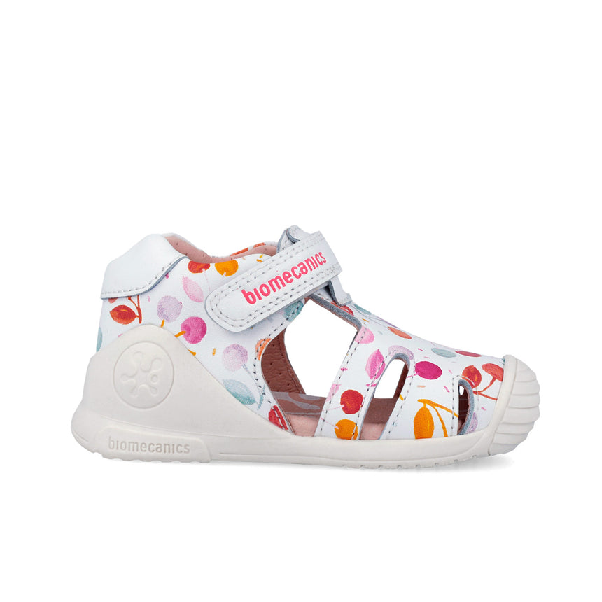 Biomecanics 262104-B050 SANDALIA ESTAMPADA BLANCO (NAPA)