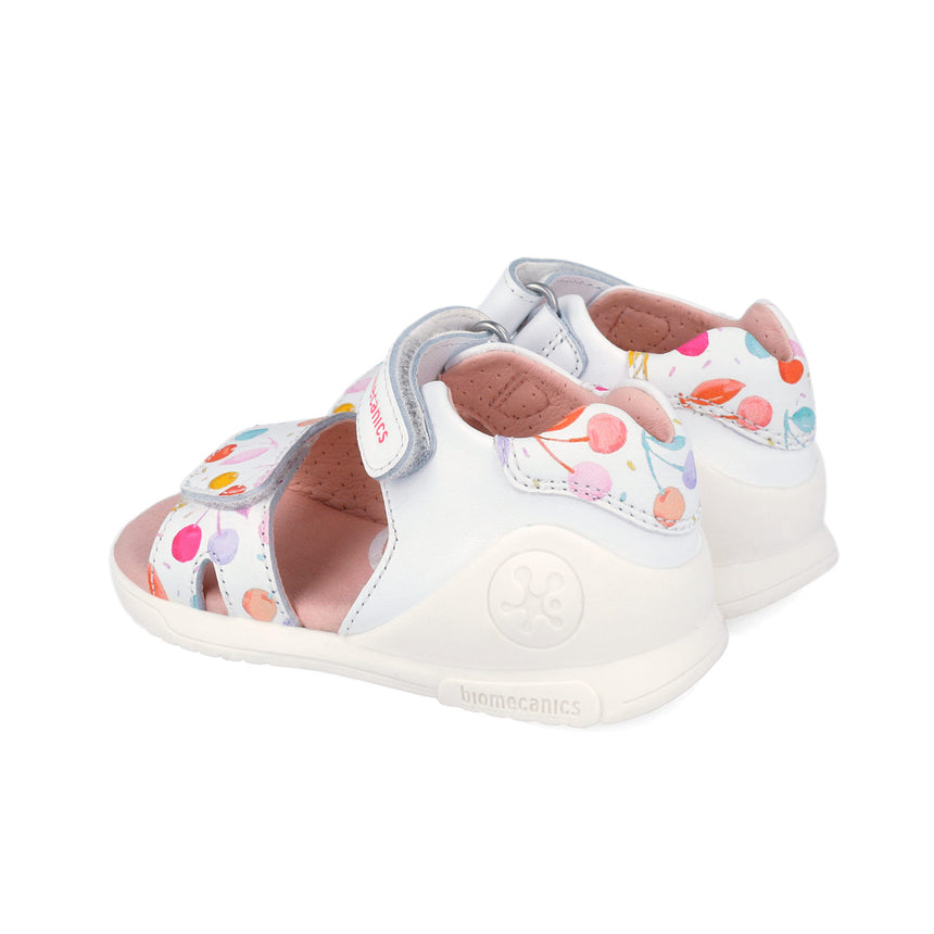 Biomecanics 262141-A050 ESTAMPADA BLANCO (NAPA) SANDALIA