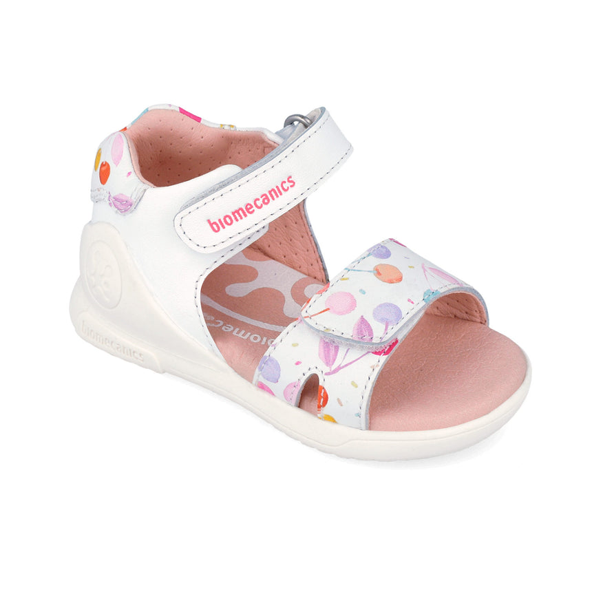 Biomecanics 262141-A050 ESTAMPADA BLANCO (NAPA) SANDALIA