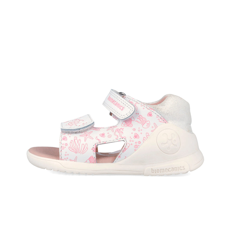 Biomecanics 262142-C050 SANDALIA ESTAMPADA BLANCO (NAPA)
